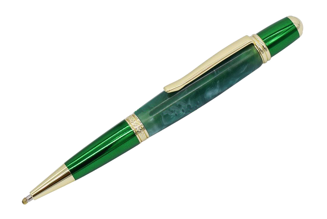 Sahara Twist Pen Bright Colors - Gold & Green