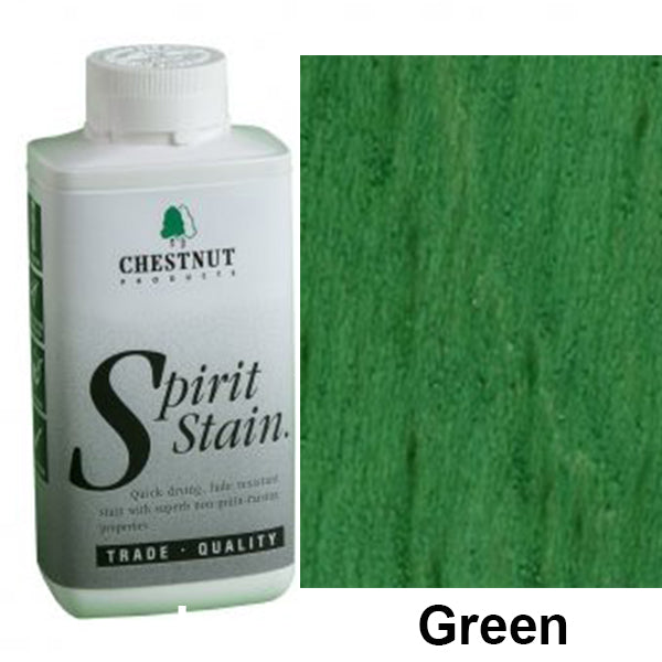 Chestnut Spirit Stains -8 oz. Bottles - Green
