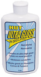 Hut Ultra Gloss Plastic Polish 8 oz - WoodWorld of Texas