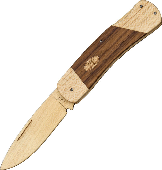 Blue River Wooden Knife Kit - Fixed Blade with Sheath — WoodWorld of Texas