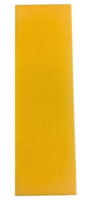 G10 Sheet - Yellow - Pair of 5" x 1.5" x 0.030"