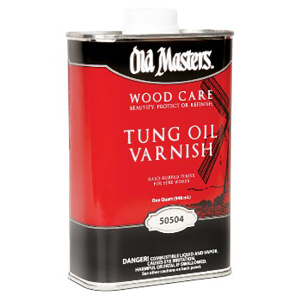Old Masters Tung Oil Varnish - Quart