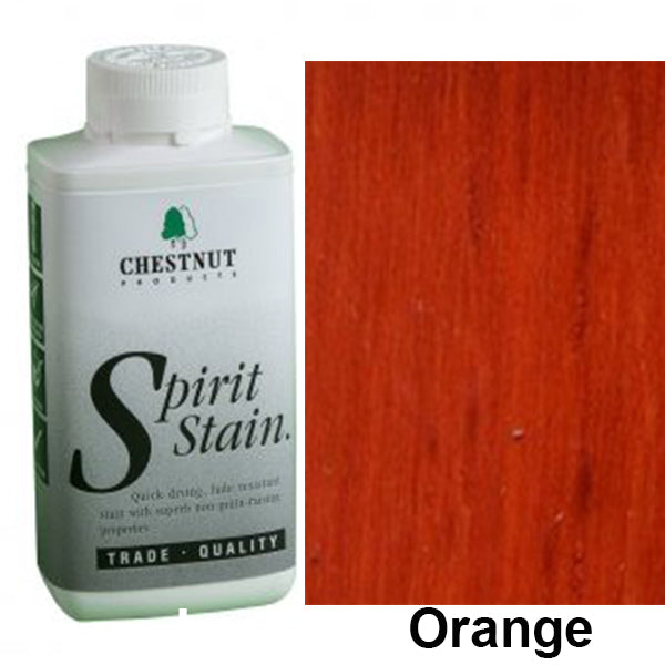 Chestnut Spirit Stains -8 oz. Bottles - Orange