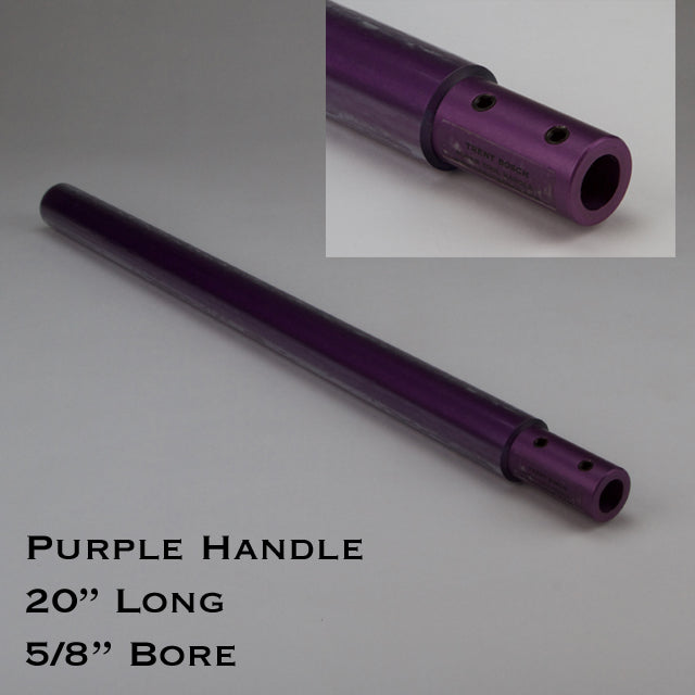 Trent Bosch 5/8" Bore 20" Purple Handle