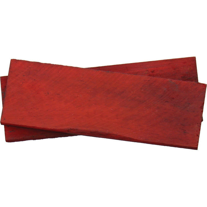 Genuine Red Bone Scales - 3x1x1/8"
