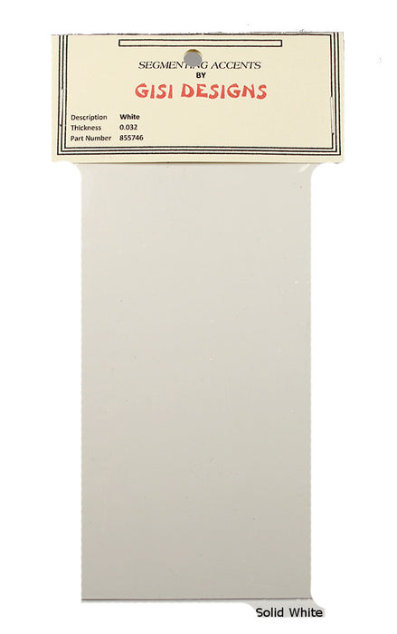 Accent Sheets - White - Solid