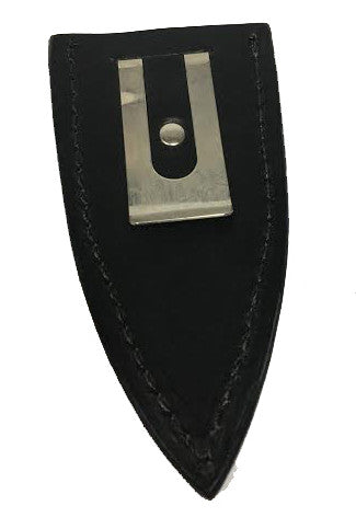 Knife Sheath Leather - SH336 - 2" opening and a 4.5" length - WoodWorld of Texas