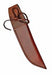 Knife Sheath Leather - SH660510 - 10" Lace Reatainer - WoodWorld of Texas