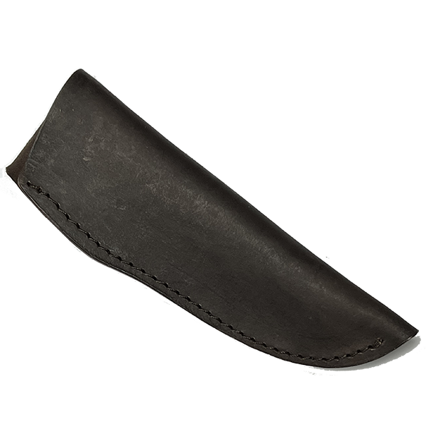 Knife Sheath Leather - SHWW100-DB - 1 5/8" opening and a 6 5/8" length -Dark Brown