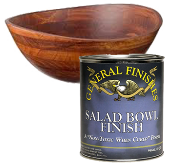 Wood Bowl Finish - General Finishes - Pint-