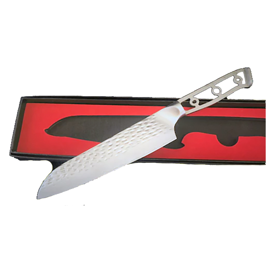 VG-10 Damascus 7.5-in Chef Knife Blank [No Logo] – ZHEN Premium Knife