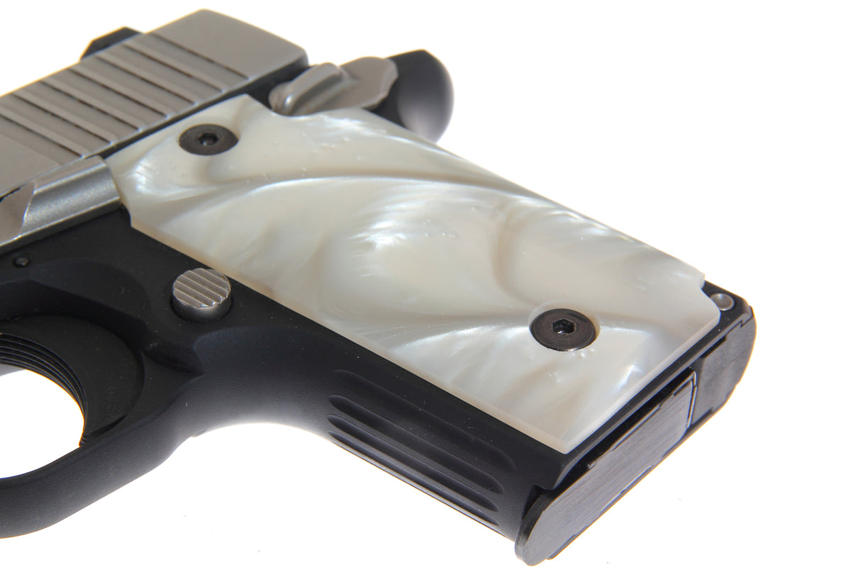 Sig Sauer P230 / P232 Pistol Grips - White Plastic - OEM Style