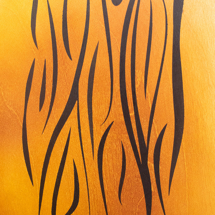 Artist’s Vinyl Stencils - Tiger Stripes & Flames