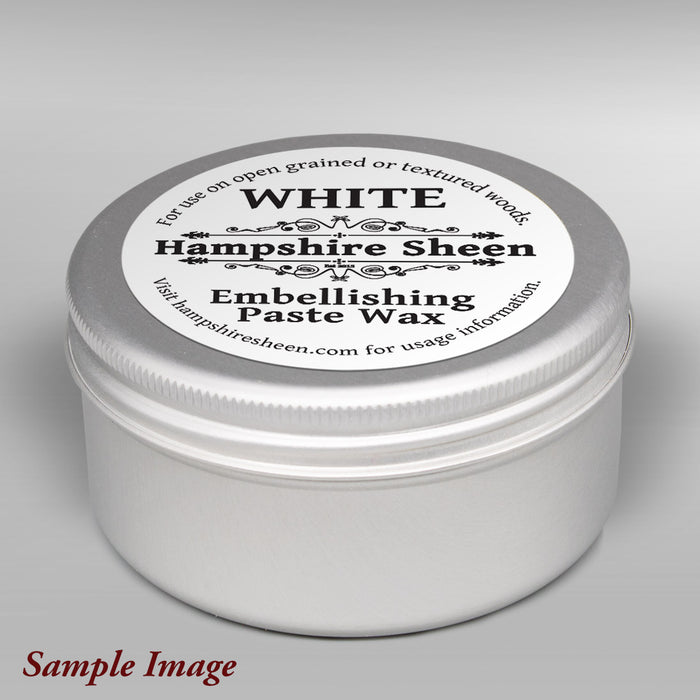 Hampshire Sheen - Embellishing Wax -  White - 60 grams / 2.11 ounces