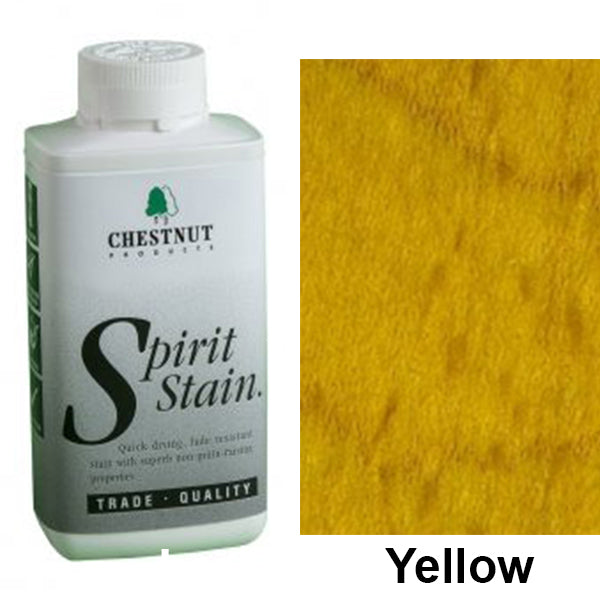 Chestnut Spirit Stains -8 oz. Bottles - Yellow