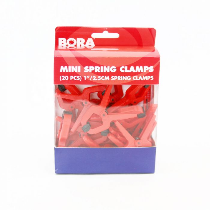 Bora Professional Spring Clamp - 1" Mini Spring Clamp - 20 pcs