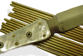 Pin Material - Brass  Rod 7/32" x 6" Long - WoodWorld of Texas