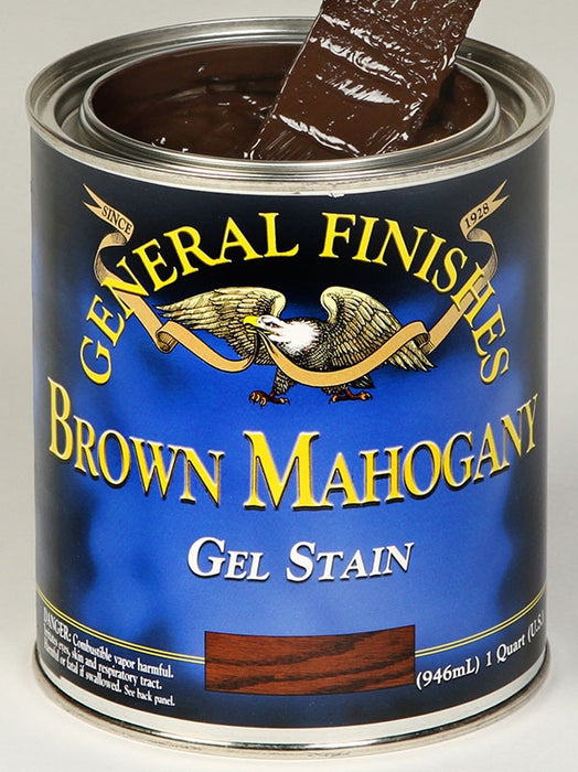 General Finishes Gel Stain American Oak, Antique Walnut, Brown