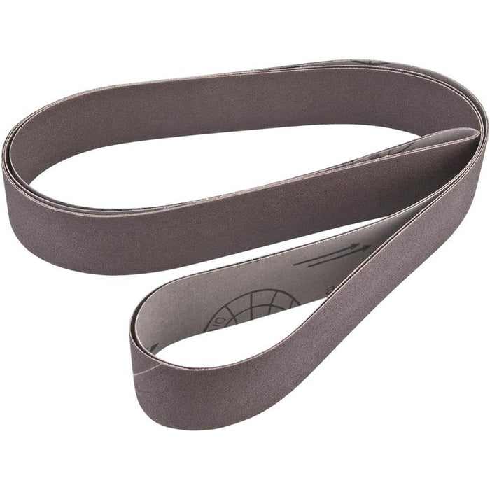 2" x 72" Aluminum Oxide Sanding Belts 2 pack 60 - 220 Grit