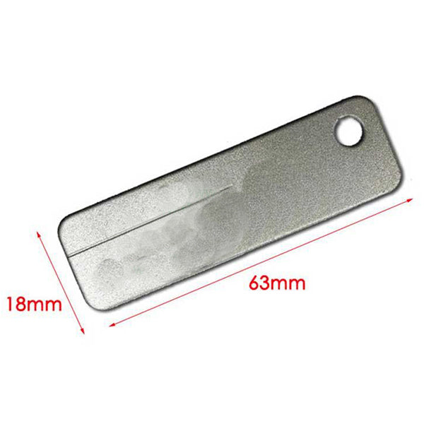 Wood World Diamond Card File Set - 400 Grit with hook groove 5.91