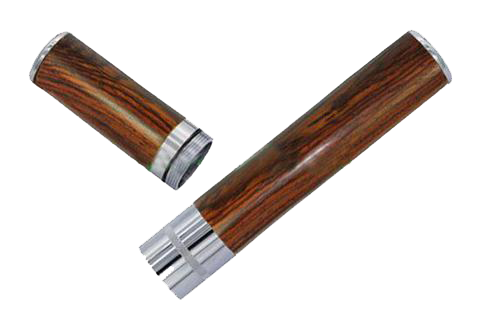Cigar Humidor 52 Ring Gauge Chrome — WoodWorld of Texas