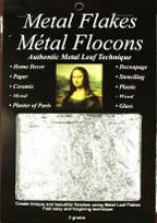 Composite Metal Leafing Flakes 3 gram packs