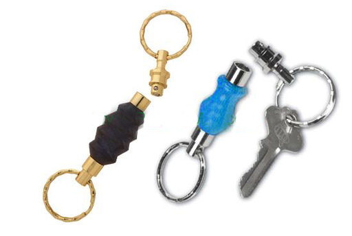 Quick Detachable Key Chain Kits - WoodWorld of Texas