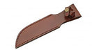 Knife Sheath Leather - SH660010 - 10" Thumb Snap - WoodWorld of Texas