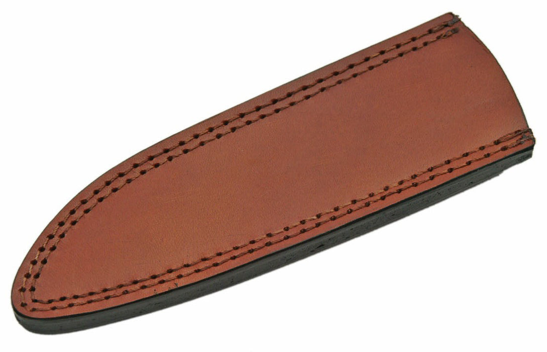 Knife Sheath Leather - SH660610 - 2.5" x 8.25" Open Top - WoodWorld of Texas