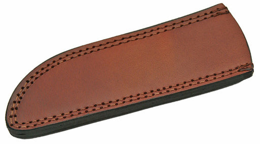 Knife Sheath Leather - SH660710 - 2.5" x 8.25" Open Top Drop Point - WoodWorld of Texas