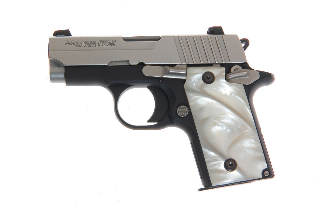 Sig Sauer P238 Acrylic Pearl Gun Grips