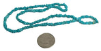 Sleeping Beauty 18" Natural Turquoise Strands - WoodWorld of Texas