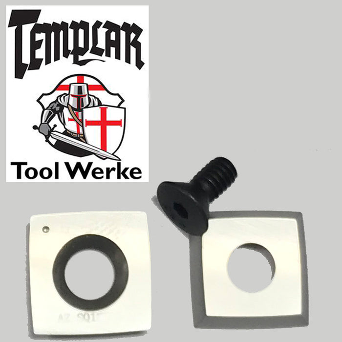 Templar Tool Werke - Mega Carbide Spindle Tool 15 mm Square / Radius R4 Carbide Cutter & Screw