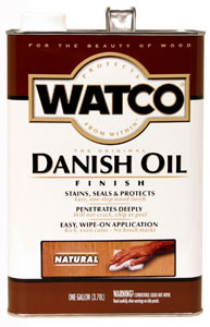 Watco Danish Oil - Gallon - Black Walnut