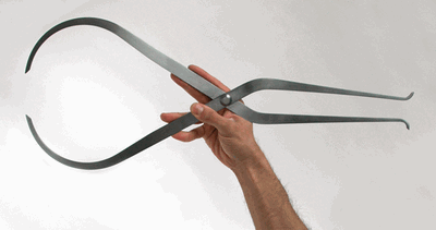 12 inch Double Ended Inside/Outside Caliper - WoodWorld of Texas
